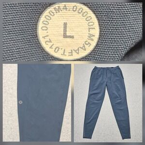 Lululemon Mens Surge Hybrid Athletic Joggers Pants 31" Iron Blue Size L